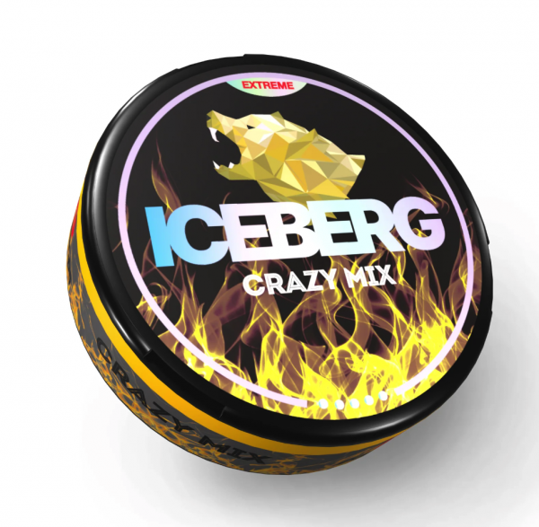 ICEBERG Black 150mg Crazy Mix вкус (Мультифрукт)